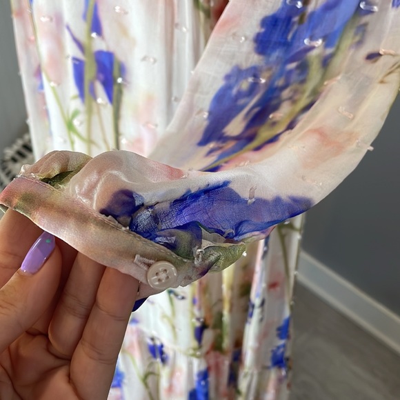 Sold CLUB MONACO FLORAL DRESS - Picture 10 of 10
